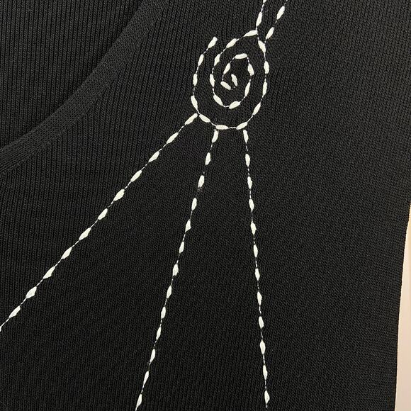 Max Studio 90's Early 2000 Midi Dress Sz XL - Picture 4 of 4